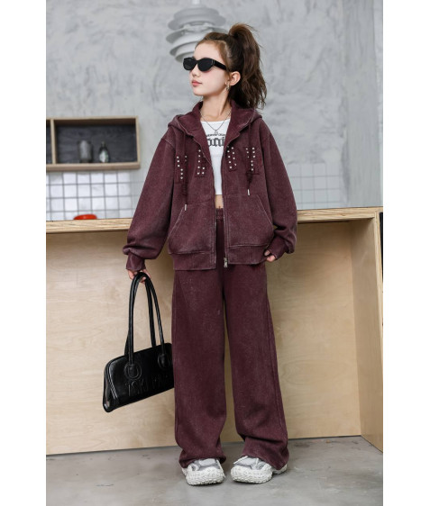 68018# бордо. Костюм дитячий 120-160 по 5