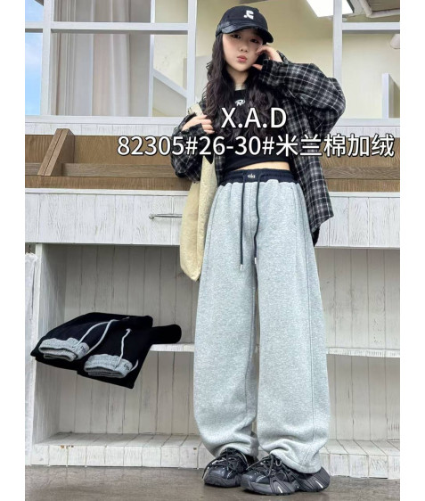 82305 чорн. Сп. штани дитячі ФЛІС 26-30 по 5