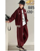 8853 бордо Костюм дитячий 120-160 по 5