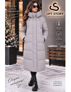 24012#61 св.сіра Куртка жіноча Caroles XL-6XL по 6