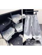 Y530 сір. Сп. штани дитячі ФЛІС 24-28 по 5