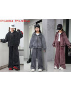 012A08 бордо Костюм дитячий 120-160 по 5