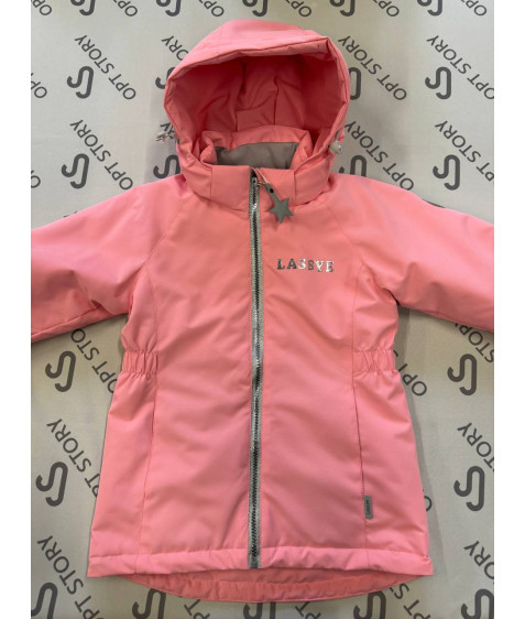 B28-022# рожевий Куртка дівчинка 104-128 по 5