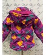 H27-015 фиолет Куртка девочка 116-140  по5