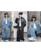 33209# син. Костюм дитячий 120-160 по 5