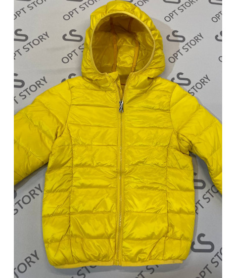 31701 жовтий Куртка біопух 110-150 по 5шт