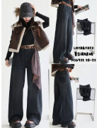 H26925 т.син. Джинси дитячі ФЛІС 28-32 по 5