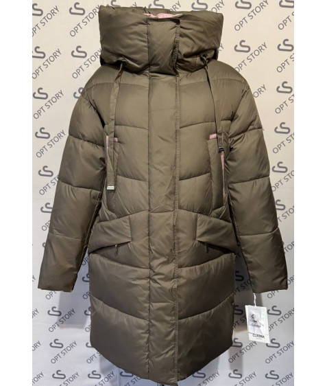 D745CW#W675 коричн. Куртка жіноча S-XL по 4