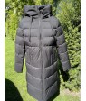 829#1 чорний Куртка жіноча зима Calores XL-6XL (105см) по 6шт