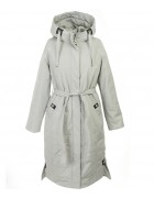 V-512 #550 Куртка жін.сірий ОСІНЬ  46-56 по 6