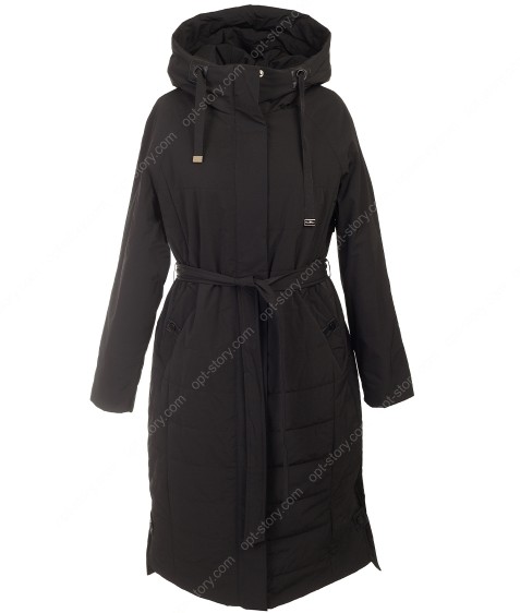 V-512 #551 Куртка жін.чорн ОСІНЬ  46-56 по 6