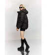 M25-497#1402 чорний Куртка жіноча 42-50 по 5