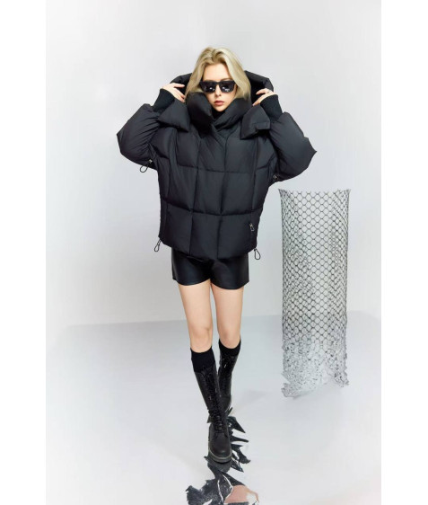 M25-533#1402 чорний Куртка жіноча 42-50 по 5