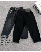 18009-3 чорн Джинси дитячі ФЛІС 28-32 по 5