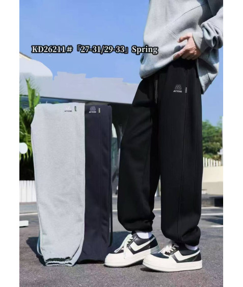 KD26211 чорн Сп. штани дитячі 27-31 по 5