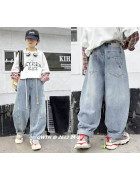 2623 син Джинси дитячі 24-28  по 5