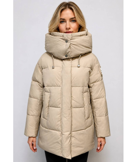 D332CQ#W936 беж. Куртка жіноча S-XL по 4