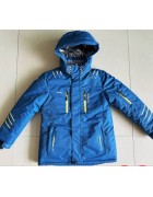 G-726 синій Куртка лижна хлопчик 128-152 по 5
